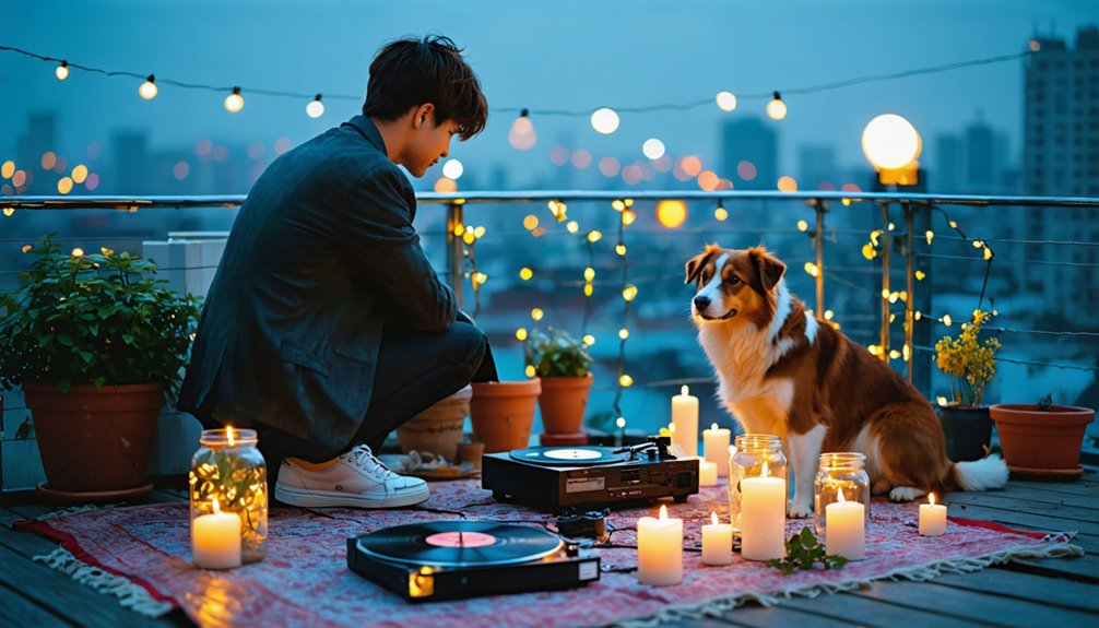 authentic proposal matching couple