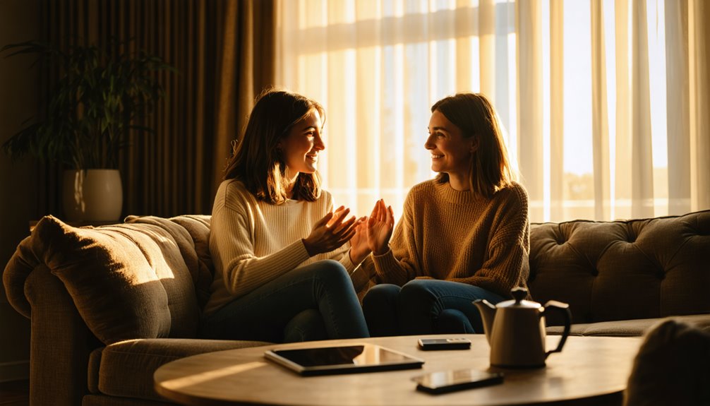 clear questions calm timing