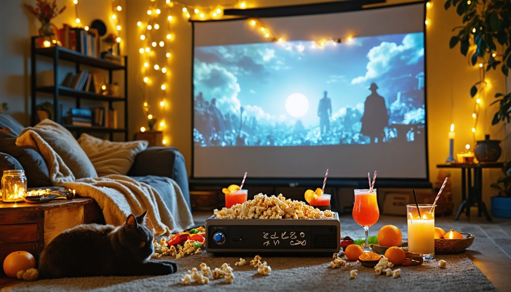 cozy themed movie marathon