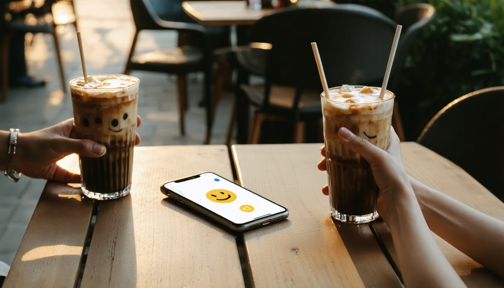 crisp friendly lightly softening texts