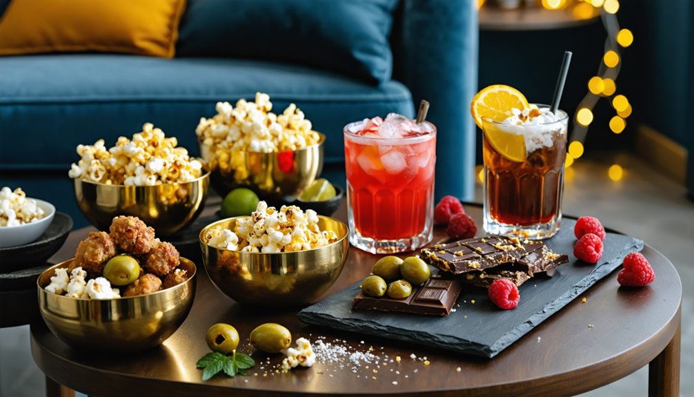 curated gourmet snacks and sips