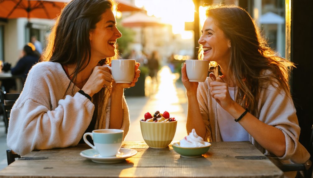 effortless balanced conversational rhythm