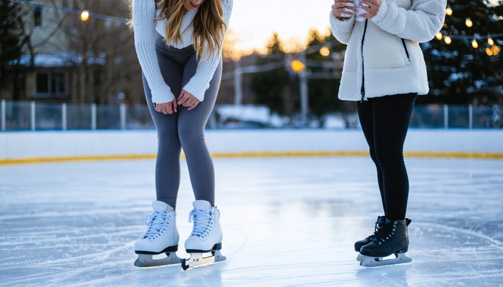high rise sleek skating leggings