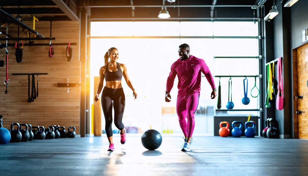 partner playful warm up games