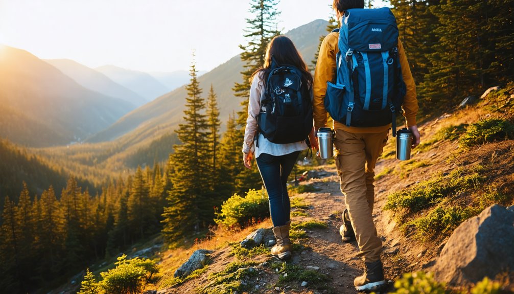 playful surprise moments on trail
