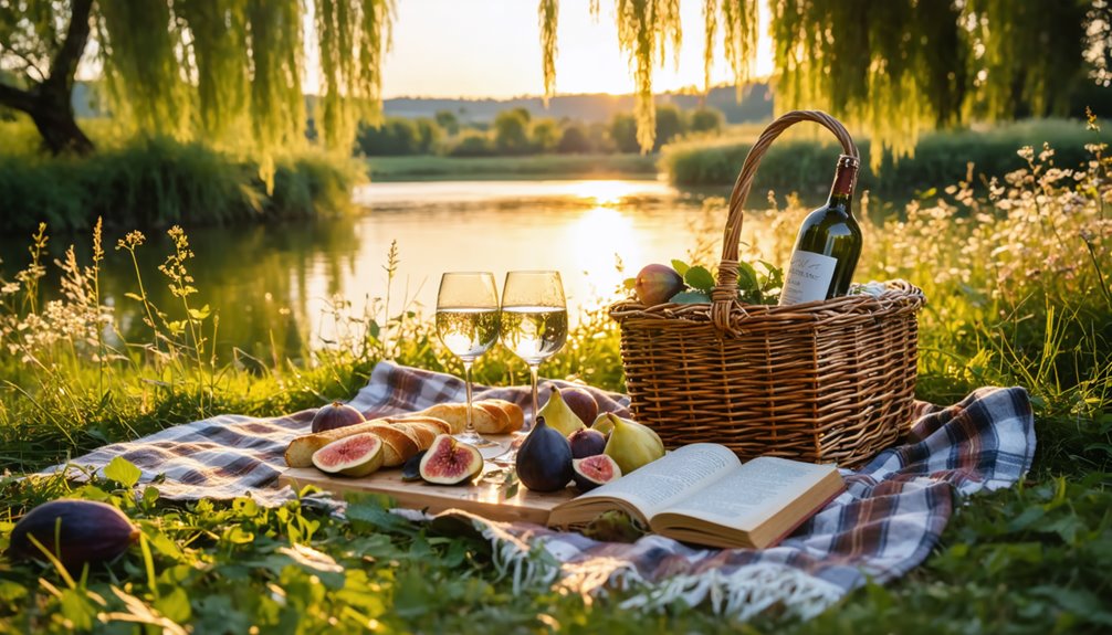 secluded scenic picnic spot