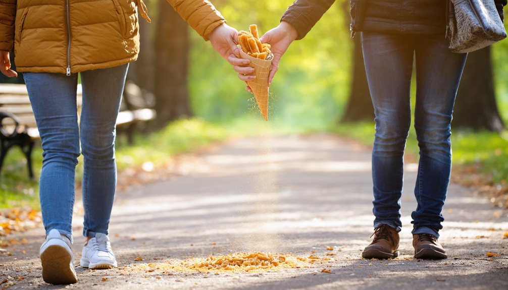 share a sweet street treat