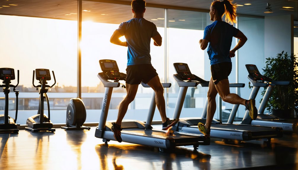 sweaty sprint intervals and races