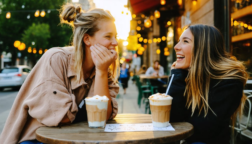 weaving private effortless shared laughter