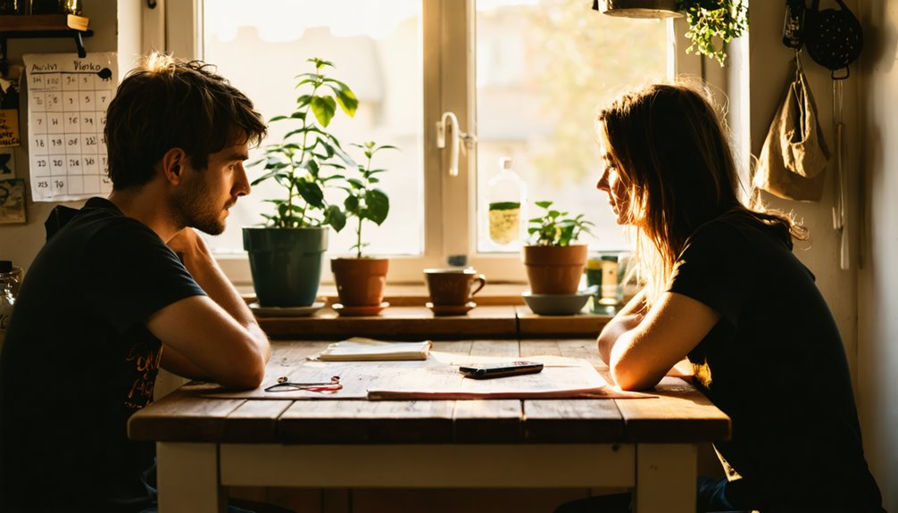 emotional withdrawal and communication breakdown