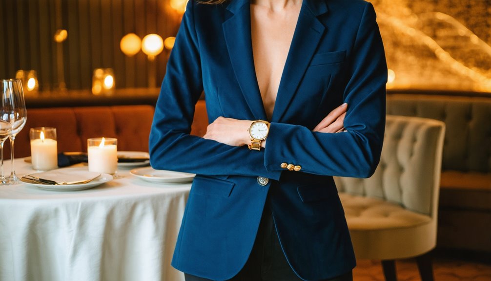 confident grounded warm presence