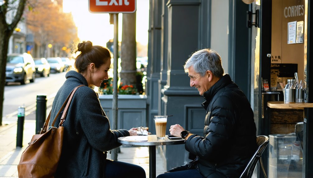 public daytime meetup with exit