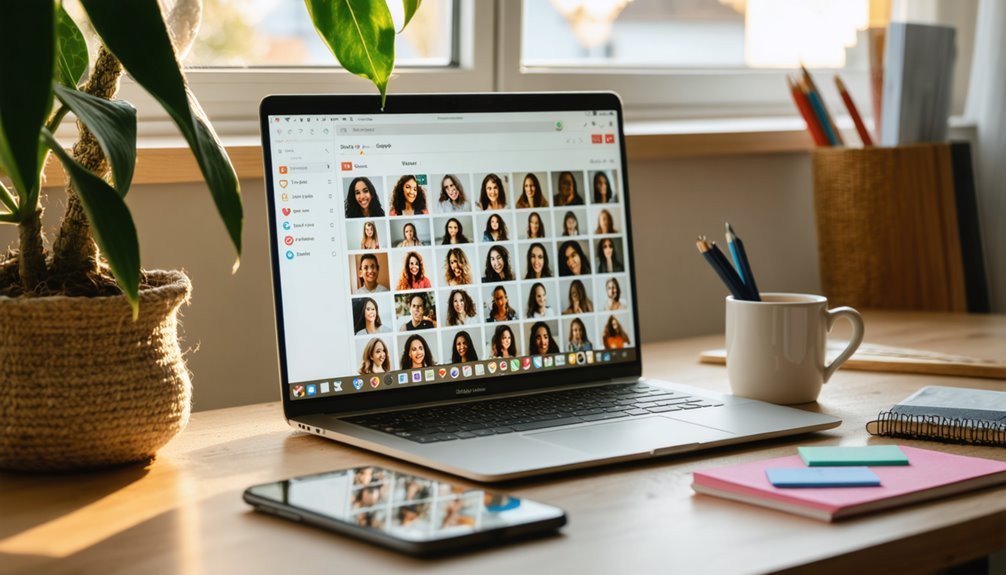 simple swipe and filter matching