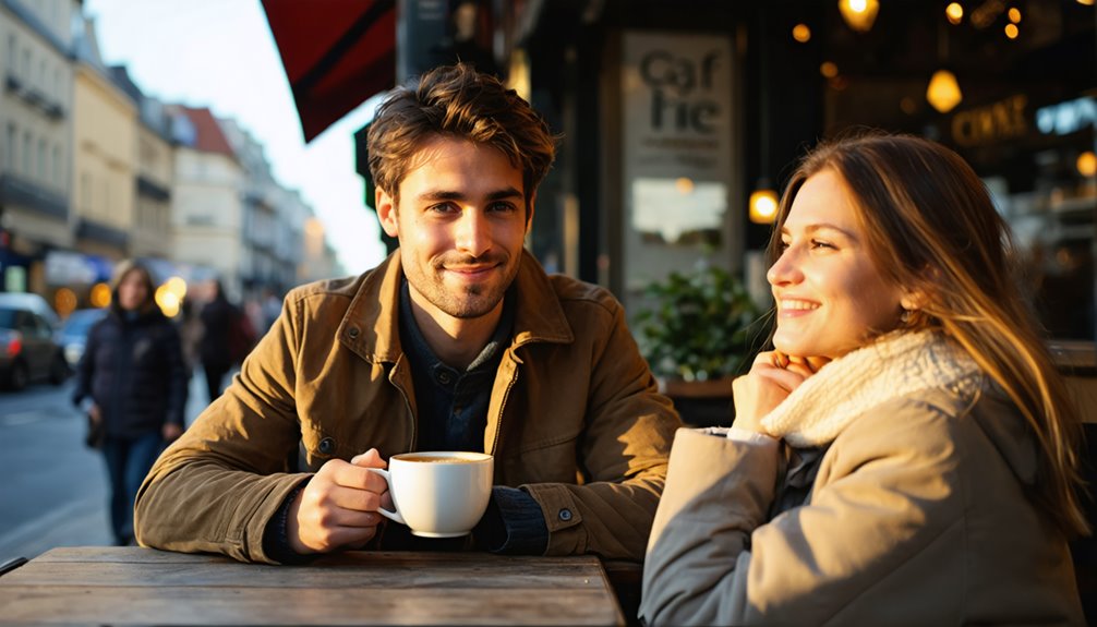 soft steady occasional gaze